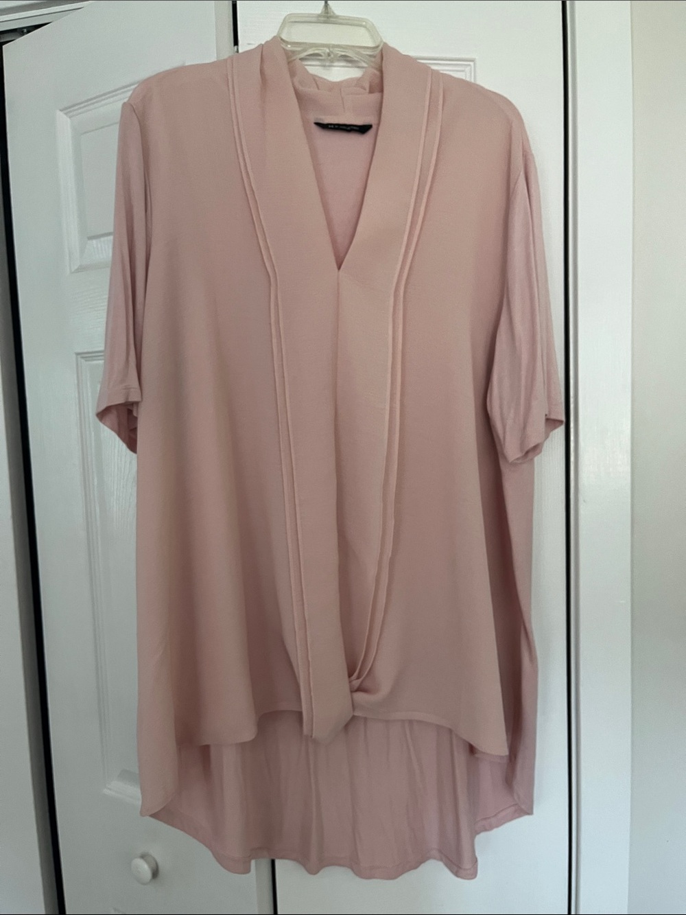 H by Halston blush tunic size 1X
